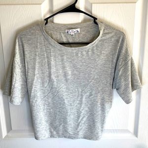 Poof New York Crop Top Open Back